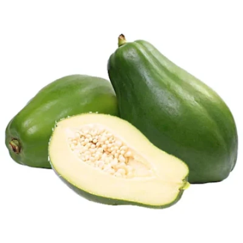 Raw Papaya (பச்சை பப்பாளி) ( ₹20.00/250 g)